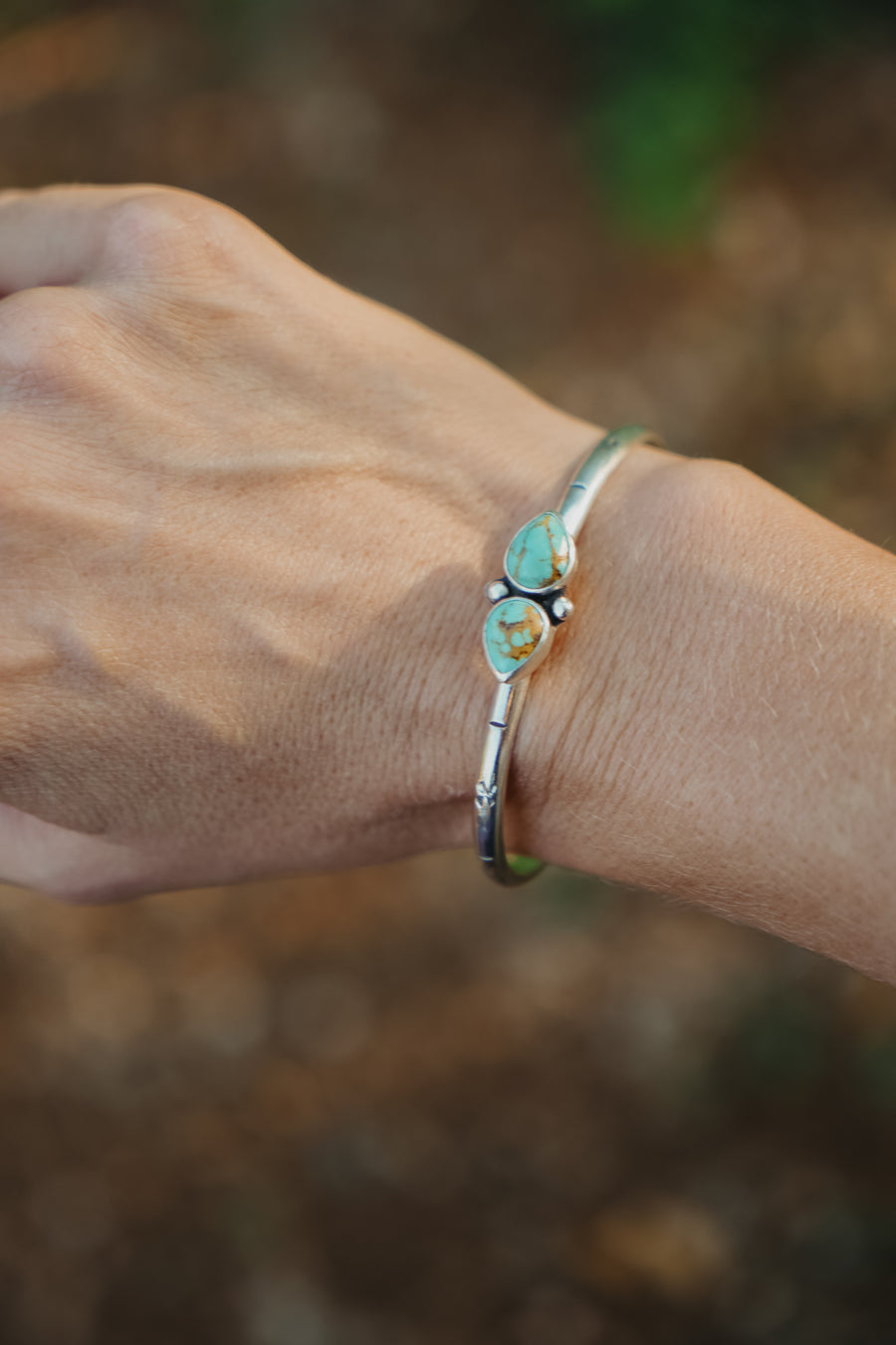 Westbound Cuff in Kingman Turquoise
