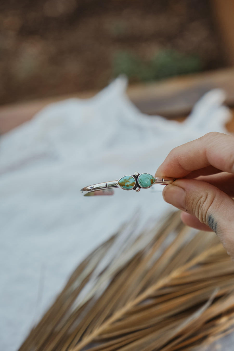 Westbound Cuff in Kingman Turquoise