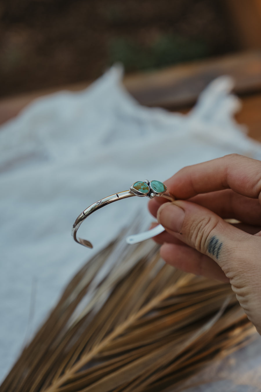 Westbound Cuff in Kingman Turquoise