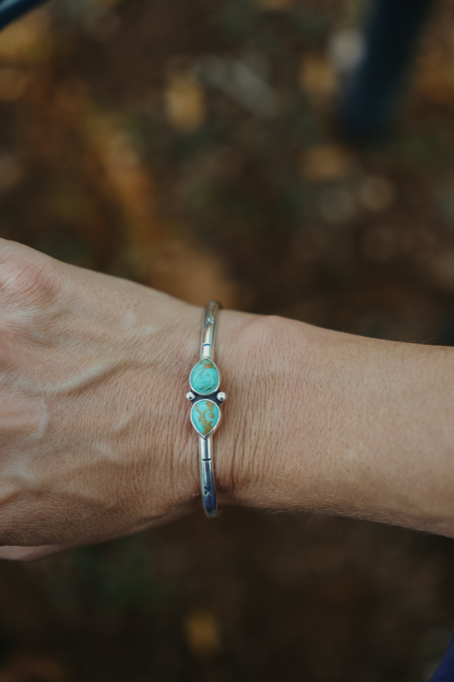 Westbound Cuff in Kingman Turquoise