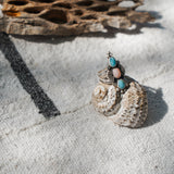 Cairn Ring in Larimar and Pink Opal (Size 6)