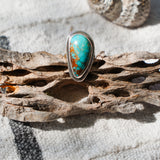 Ring in Royston Turquoise (Size 7)