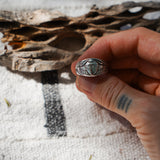 Scarab Ring (Choose your metal and size)