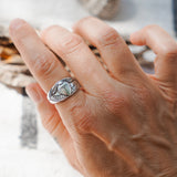 Scarab Ring (Choose your metal and size)