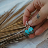 Horseshoe Drops in No. 8 Turquoise