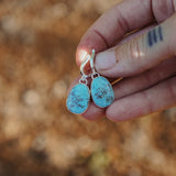 Horseshoe Drops in Sonoran Gem Turquoise