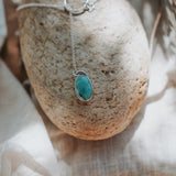 Dainty Lariat in Nevada Fox Turquoise