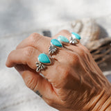 Campitos Turquoise Ring (Size 5.5)