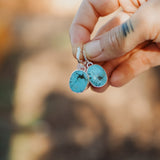 Horseshoe Drops in Sonoran Gem Turquoise
