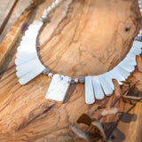 Desert Wings Collar in Whitewater Turquoise