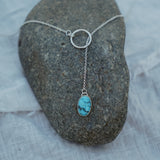 The Dainty Lariat in Turquoise Mountain