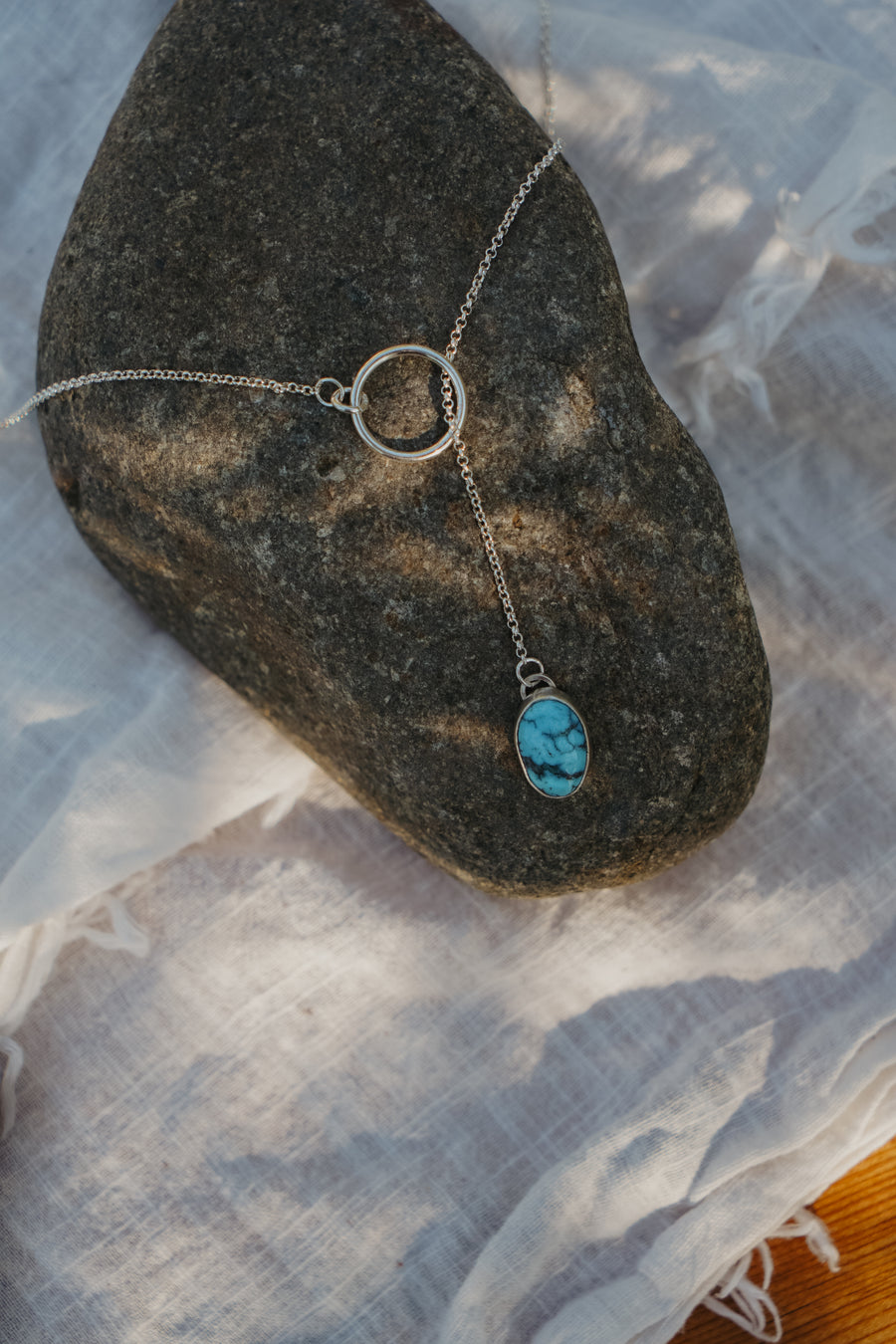 The Dainty Lariat in Turquoise Mountain