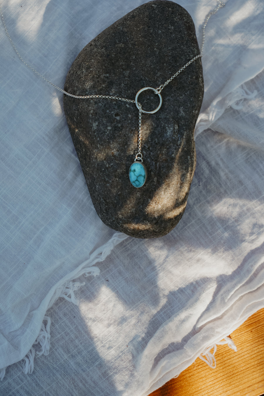 The Dainty Lariat in Turquoise Mountain
