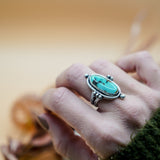 Hubei Turquoise Ring (Size 7.25)