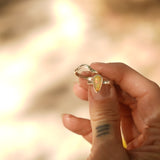 Sunrise Stacker Ring Set in Ethiopian Opal (Size 6)