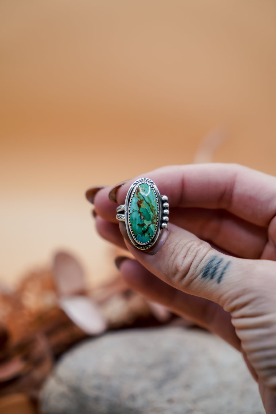 Hubei Turquoise Ring (Size 6)