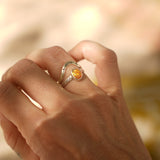 Sunrise Stacker Ring Set in Ethiopian Opal (Size 7.5)