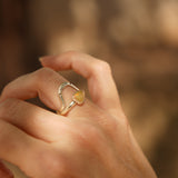 Sunrise Stacker Ring Set in Ethiopian Opal (Size 8.5)
