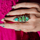 Cairn Ring in Emerald Valley Turquoise (Size 7)