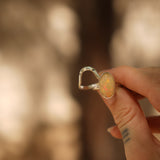 Sunrise Stacker Ring Set in Ethiopian Opal (Size 7.5)
