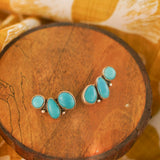 Ear Crawler in Prince Turquoise