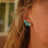 Ear Crawler in Prince Turquoise