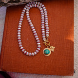 14k Gold-Fill Pendant in Emerald Valley Turquoise