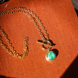 14k Gold-Fill Necklace in Verde Valley Turquoise