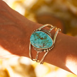 Kingman Turquoise Cuff