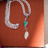 The Viva Verde Necklace in Emerald Valley Turquoise