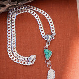 The Viva Verde Necklace in Emerald Valley Turquoise