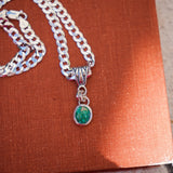 The Viva Verde Necklace in Emerald Valley Turquoise