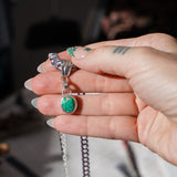 The Viva Verde Necklace in Emerald Valley Turquoise