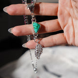 The Viva Verde Necklace in Emerald Valley Turquoise