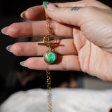 14k Gold-Fill Necklace in Verde Valley Turquoise