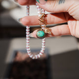 14k Gold-Fill Pendant in Emerald Valley Turquoise