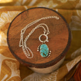 Whirlpool Necklace in Kingman Turquoise