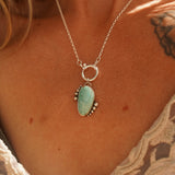 Whirlpool Necklace in Kingman Turquoise