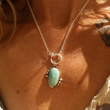 Whirlpool Necklace in Kingman Turquoise