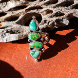 Cairn Ring in Emerald Valley Turquoise (Size 7)