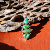 Cairn Ring in Emerald Valley Turquoise (Size 7)