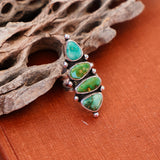 Cairn Ring in Emerald Valley Turquoise (Size 7)