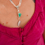 The Viva Verde Necklace in Emerald Valley Turquoise