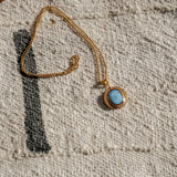 14k Gold-Filled Pendant in Golden Hills Turquoise
