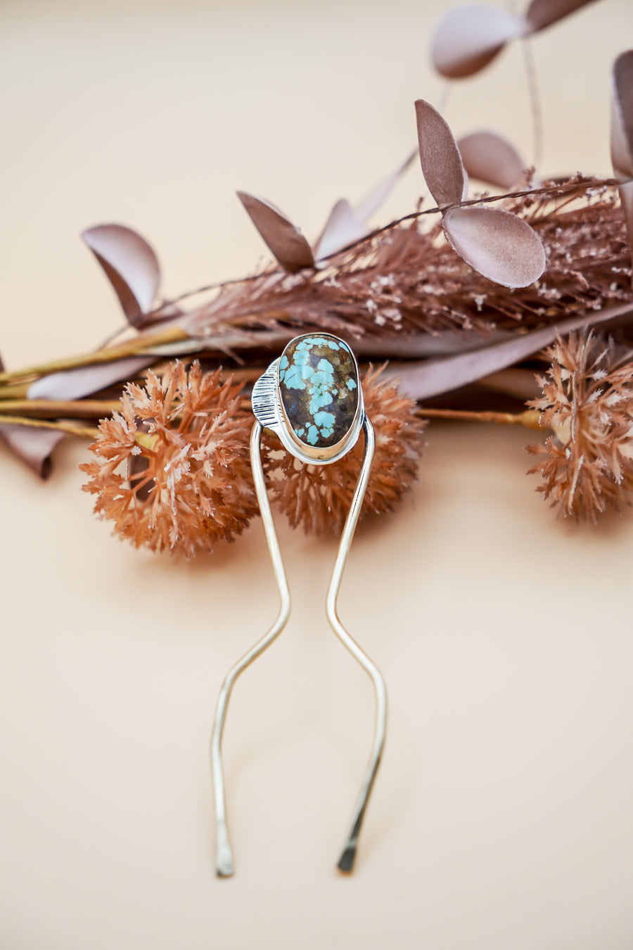 Hair Fork in No. 8 Turquoise