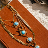 14k Gold-Filled Pendant in Golden Hills Turquoise