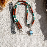 Necklace in Golden Hills Turquoise
