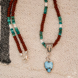 Necklace in Golden Hills Turquoise