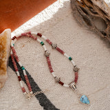 Necklace in Golden Hills Turquoise