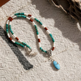 Necklace in Golden Hills Turquoise